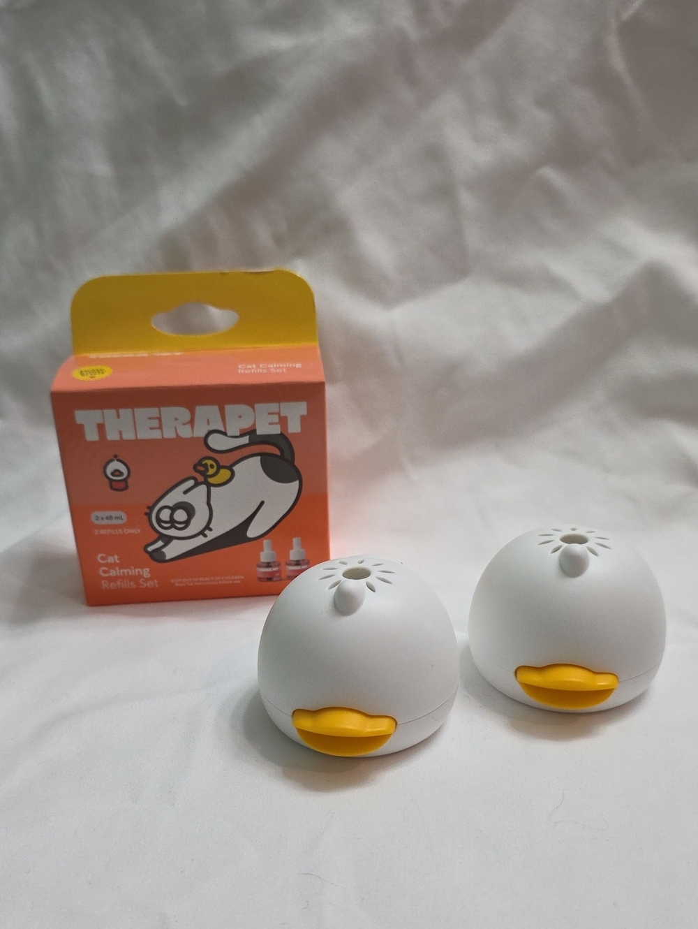 Therapet Cat Calming Diffuser Refills - 2 Pack With 2 Difusers